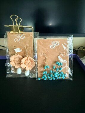Plunder Theda Earrings plus Free Pair - 2 Pair